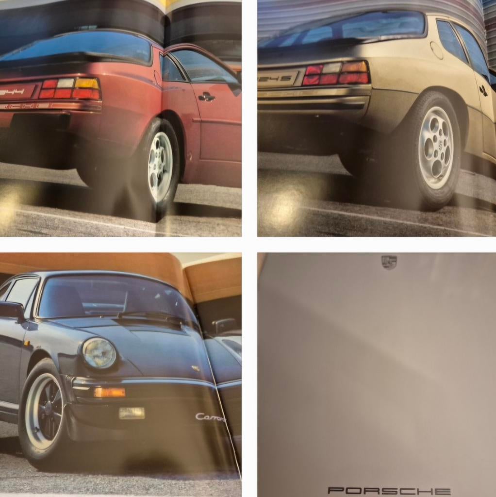 Uitgebreide uitgave 1985 als nieuw zijnde Porsche 911 folder, Ophalen of Verzenden, Zo goed als nieuw, Porsche