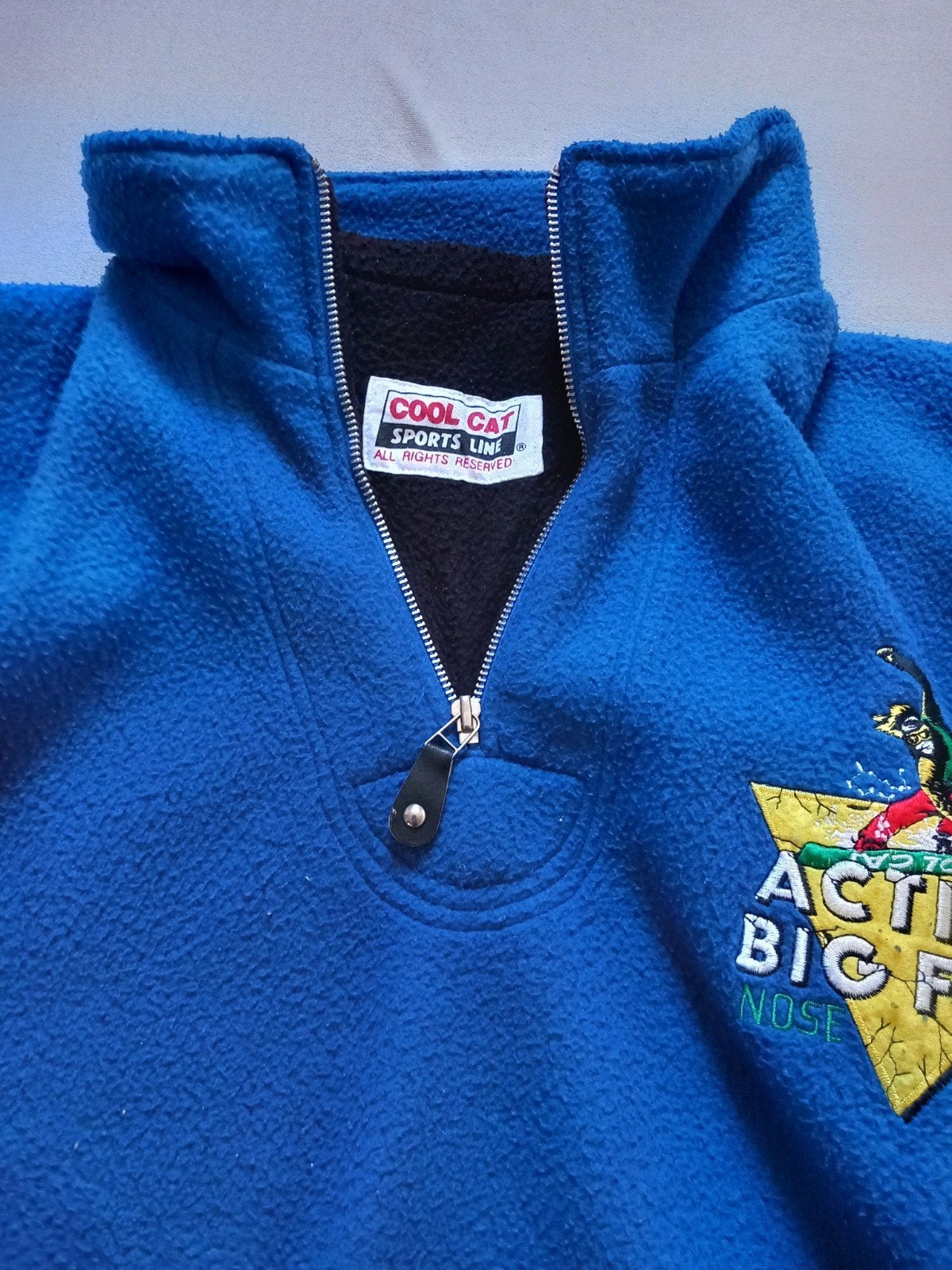Cool Cat Sports Line Fleece Trui - Blauw/Zwart, Blauw, Maat 56/58 (XL), Ophalen of Verzenden, Cool Cat Sports Line