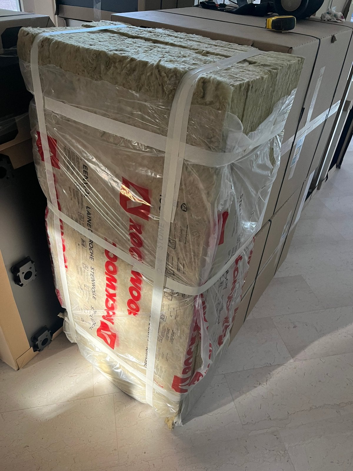 Rockwool steenwol isolatie, Ophalen, 4 tot 8 cm, Nieuw, Steenwol