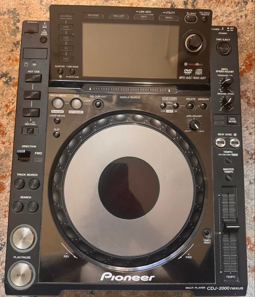 Pioneer CDJ-2000 nexus, Muziek en Instrumenten, Dj-sets en Draaitafels, Ophalen, Gebruikt, Dj-set, Pioneer