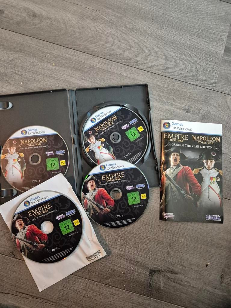 Empire & Napoleon Total War: Game of the Year Edition PC, Online, 1 speler, Ophalen of Verzenden, Zo goed als nieuw