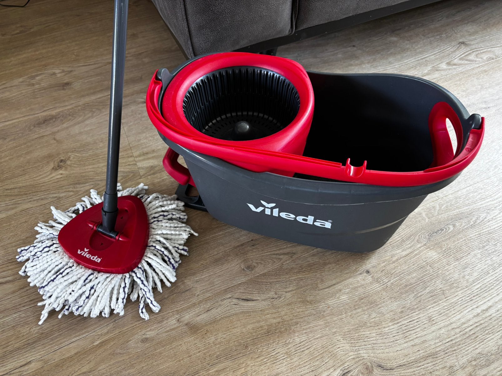 Vileda dweil/mop set, Ophalen of Verzenden, Dweilemmer, -bak, of -wagen