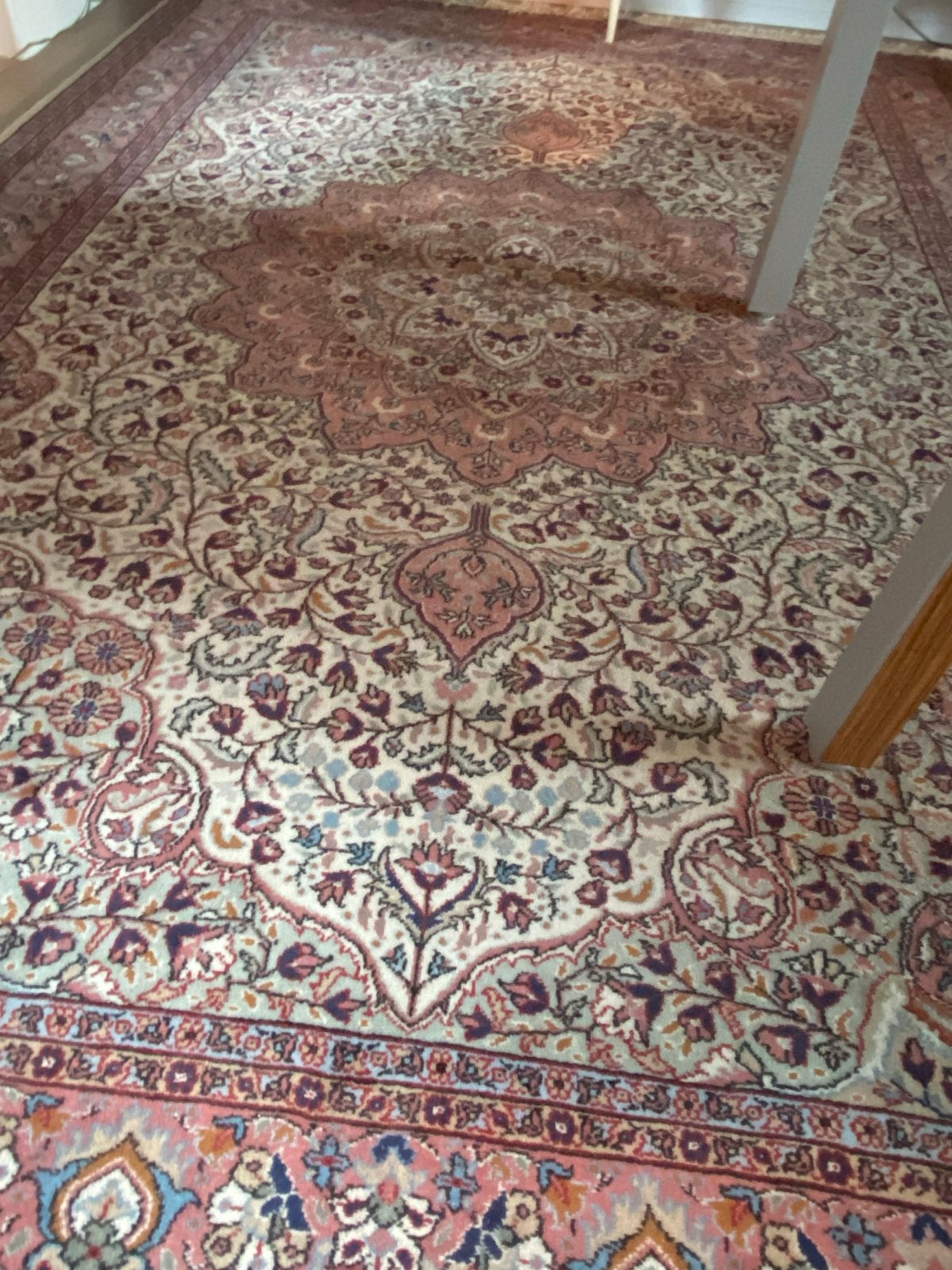 Turks Ladik Tapijt - Klassiek Oosters Bloemenpatroon, Ophalen, Gebruikt, 200 cm of meer, Rechthoekig