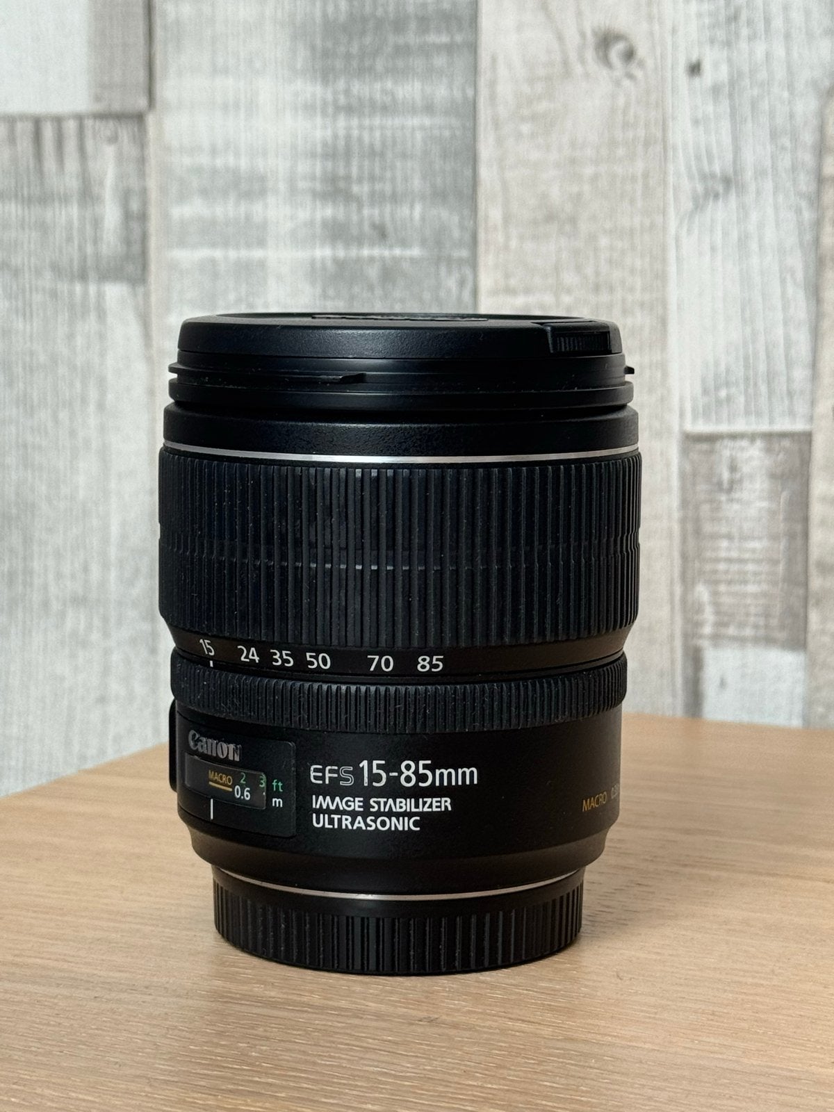 Canon EF-S 15-85mm f/3.5-5.6 IS USM Lens - bieden, Audio, Tv en Foto, Fotografie | Lenzen en Objectieven, Ophalen of Verzenden