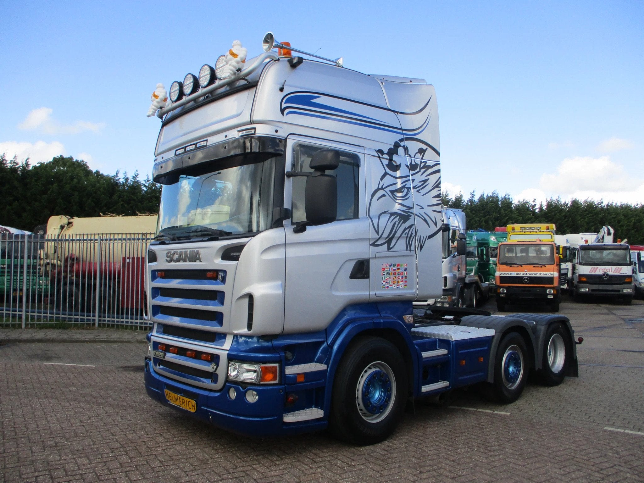 Scania R620 R 620 EURO 4 6X2 SHOWTRUCK FULLAIRSUSPENSION, Auto's, Automaat, Scania, Origineel Nederlands, Bedrijf