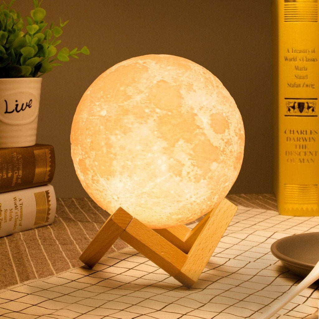 Denver realistische maanlamp 3D bluetooth speaker, Audio, Tv en Foto, Luidsprekers, Overige merken, Bluetooth, Overige typen, Nieuw