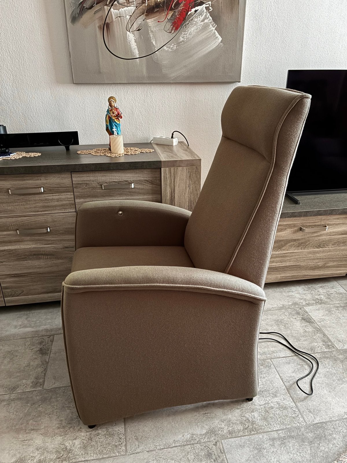 Te koop elektrische Relaxstoel Fitform, Huis en Inrichting, Fauteuils, Zo goed als nieuw, Ophalen