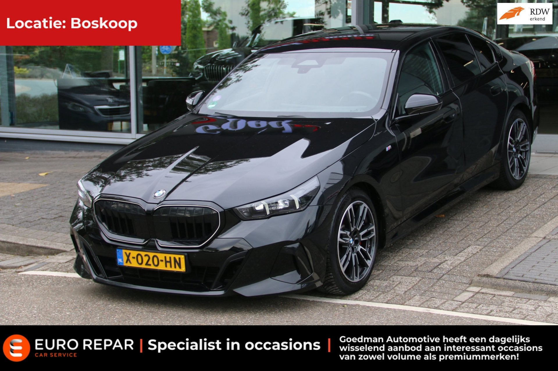 BMW 5-serie 520i M-PAKKET NETTO EXPORT PRICE 33995,-, Achterwielaandrijving, Gebruikt, Euro 6, 2000 kg