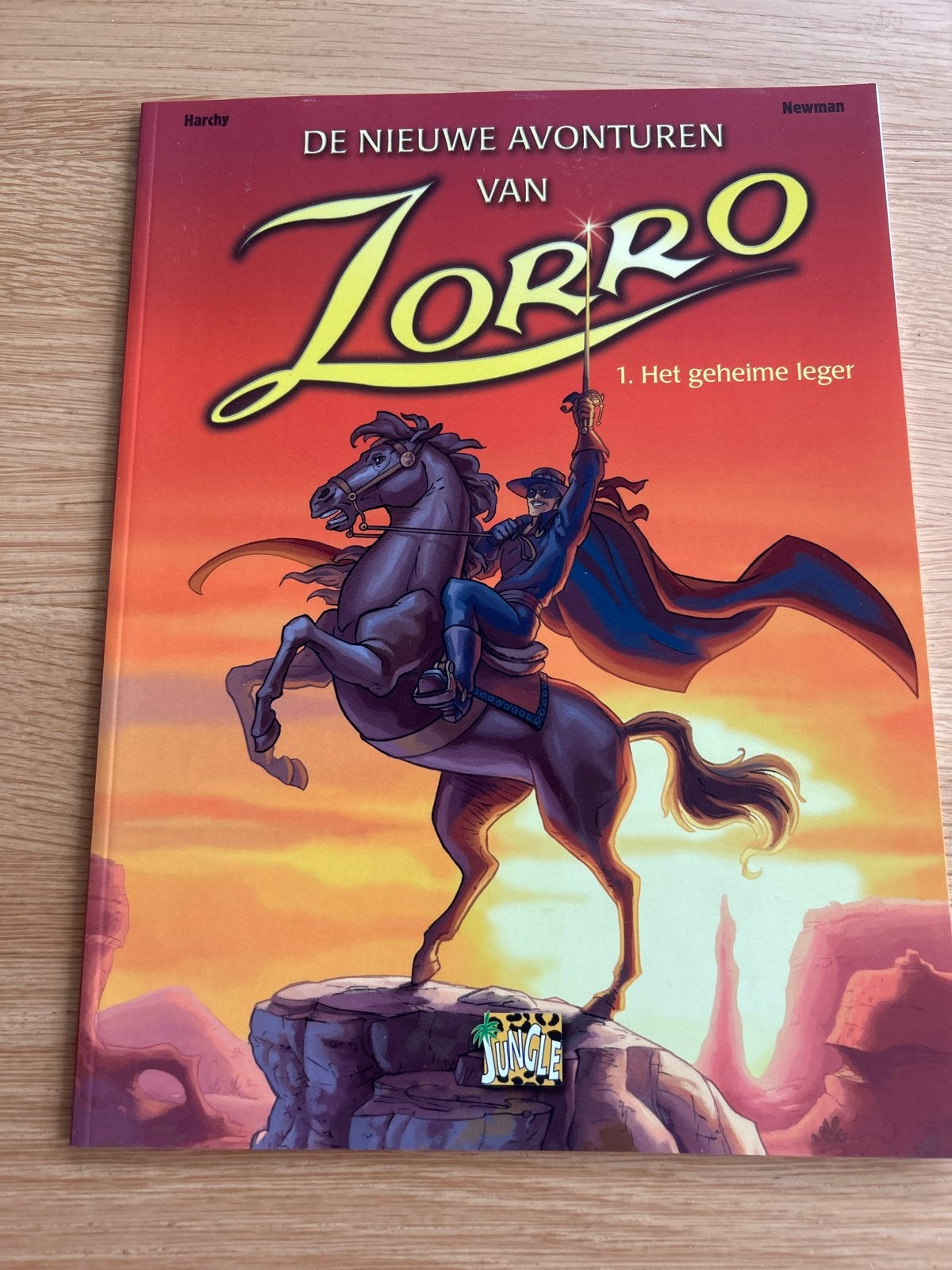De Nieuwe Avonturen van Zorro - Het geheime leger, Eén stripboek, Ophalen of Verzenden, Zo goed als nieuw