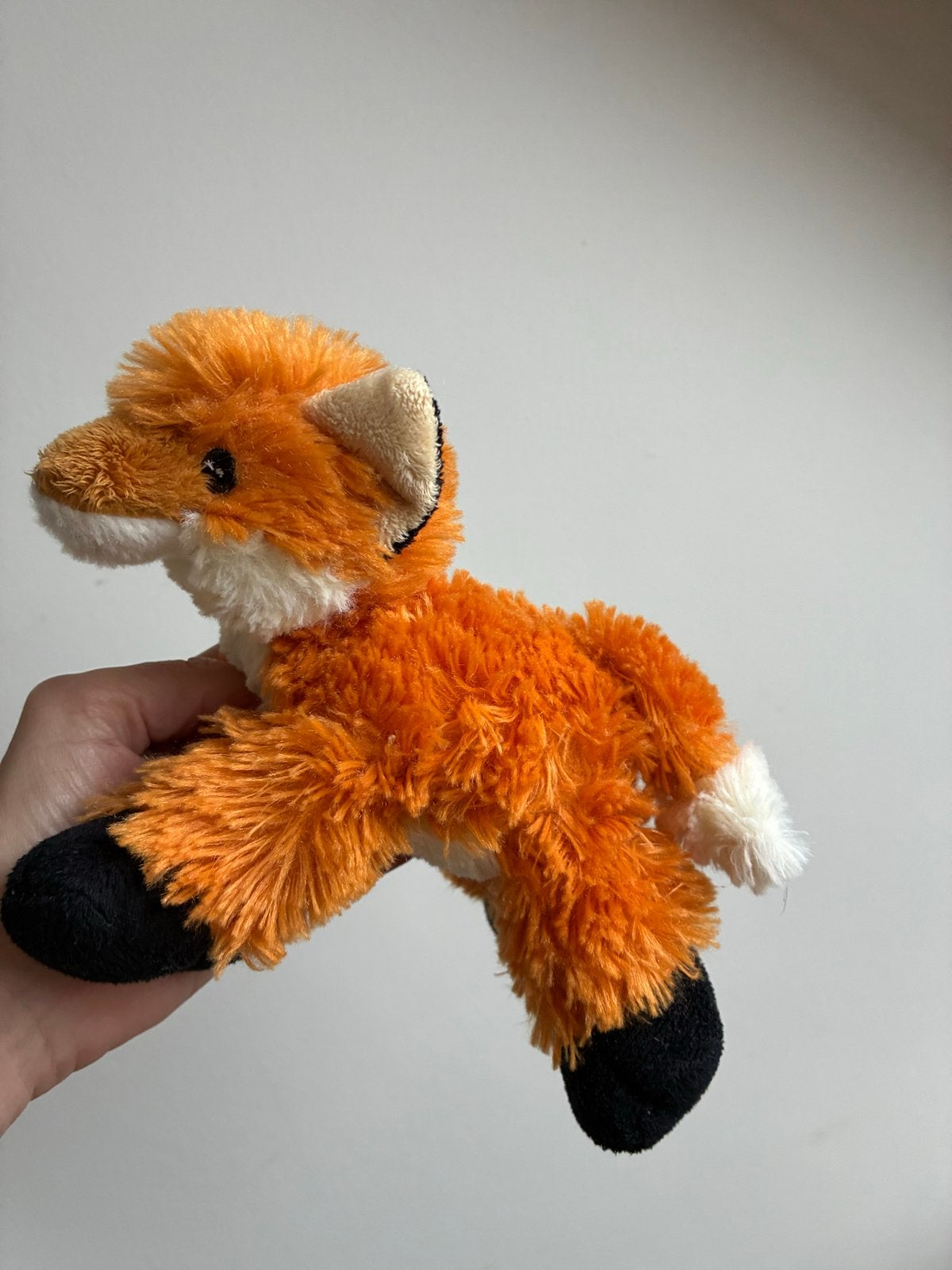 Schattige knuffel vos - nieuw, Oranje, Nieuw, Ophalen of Verzenden, Klein (minder dan 20 cm)