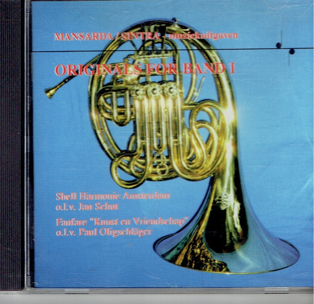 Hafabra - Originals for Band  - Shell Harmonie Amsterdam, Inclusief boekje, Gebruikt, Ophalen of Verzenden, Klassieke muziek