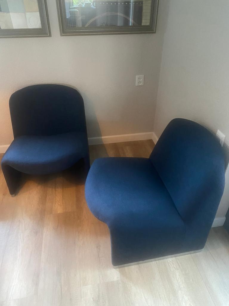 Set Artifort Alky fauteuils, Ophalen, 75 tot 100 cm, Zo goed als nieuw, Stof