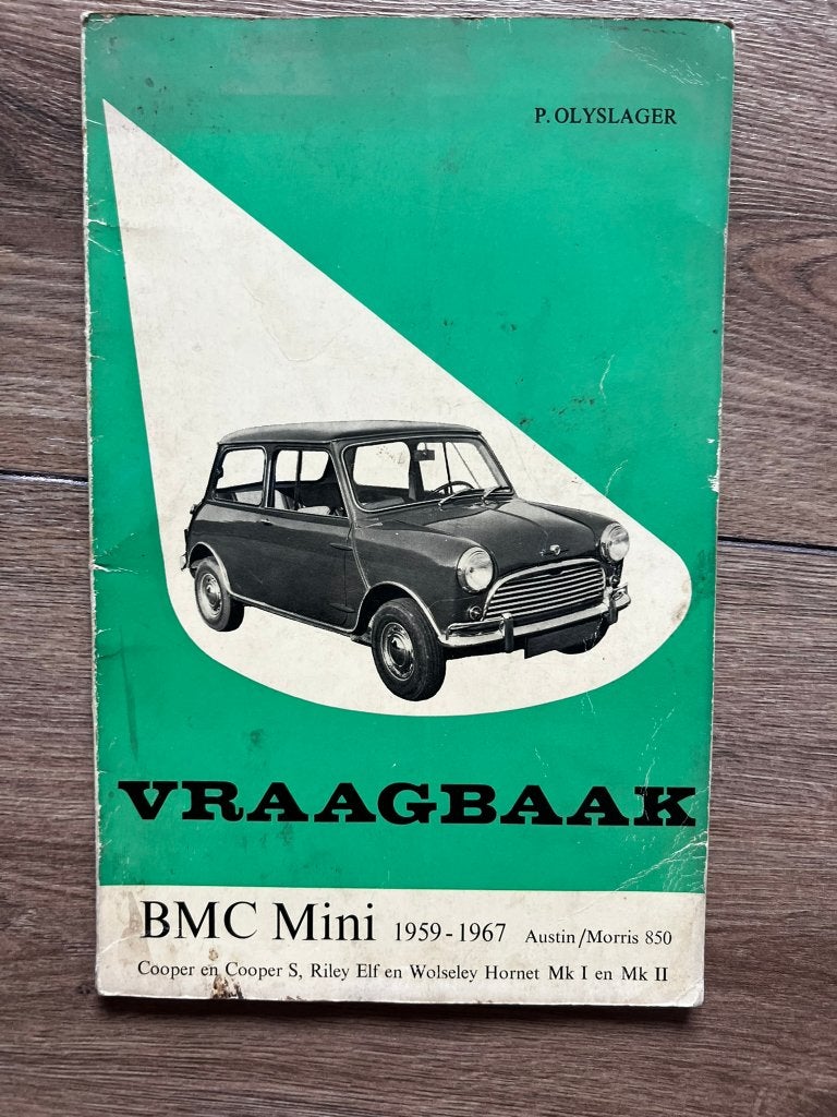 Vraagbaak BMC Mini 1959-1967 P. Olyslager, Auto diversen, Handleidingen en Instructieboekjes, Ophalen of Verzenden