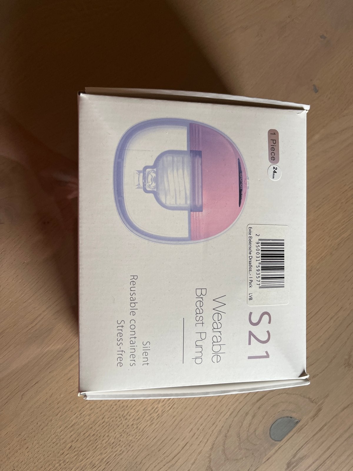 Evite S21 Draagbare Borstkolf - Handsfree en Stil, Gebruikt, Borstkolf, Ophalen of Verzenden, Evite