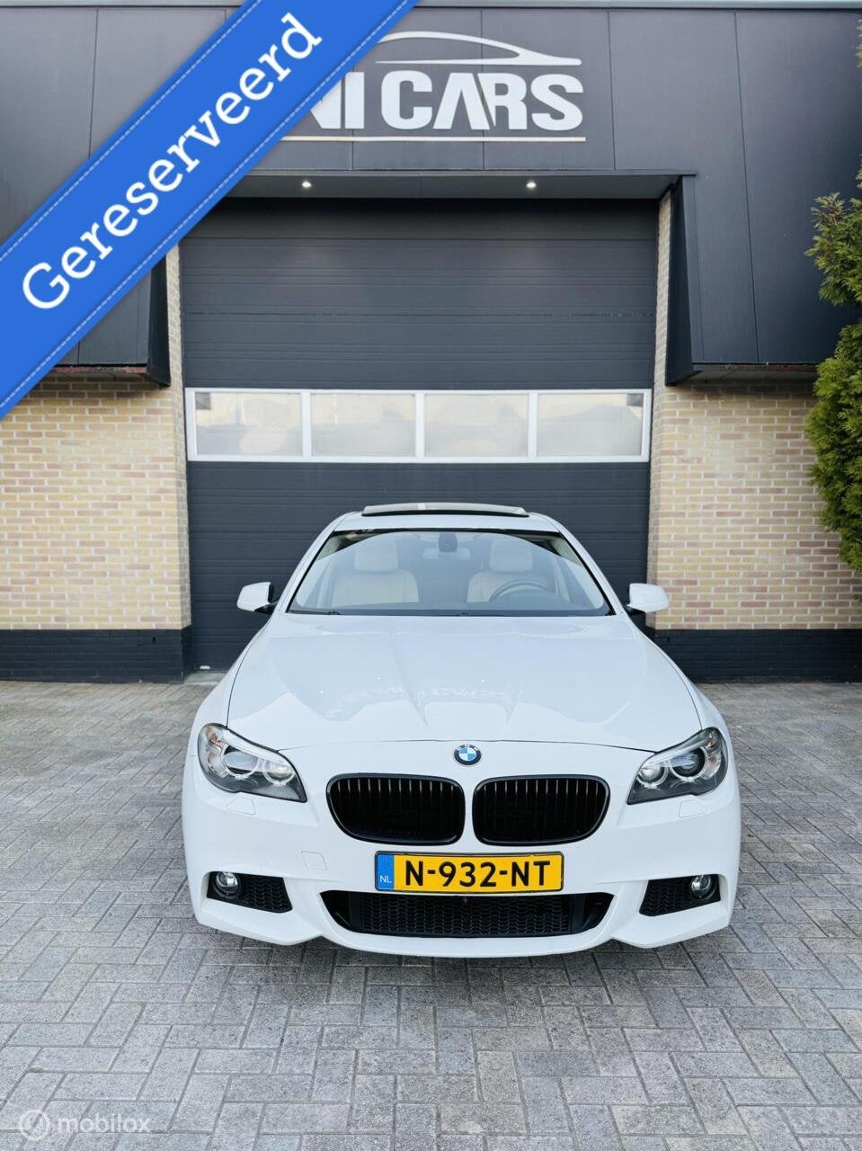 BMW 5-serie 535i Executive| M Pakket|Apple Car Play|Breyton, Auto's, Euro 5, Achterwielaandrijving, Gebruikt, Wit
