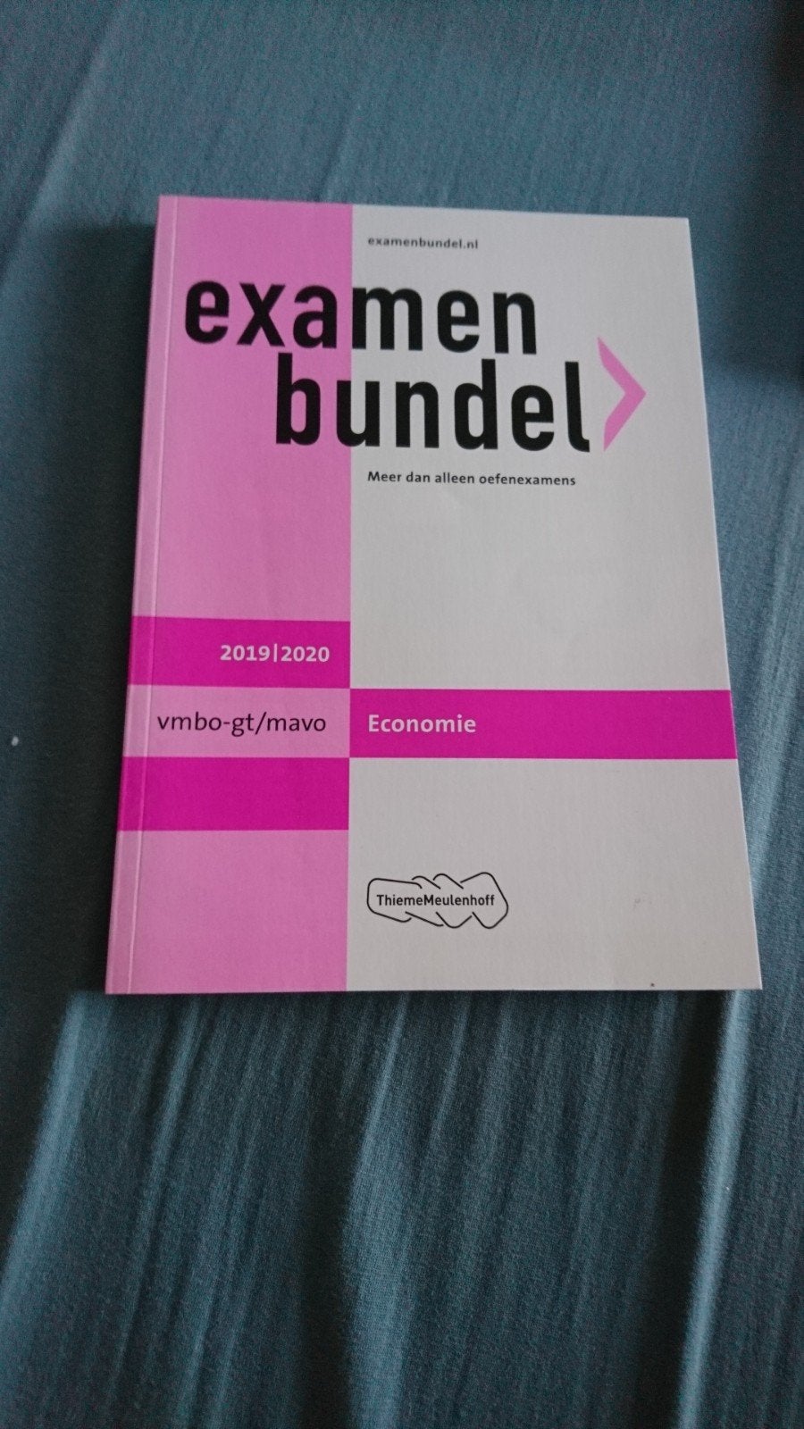 Examenbundel vmbo-gt/mavo Economie 2019/2020, Ophalen of Verzenden, Alpha, Nieuw, MBO