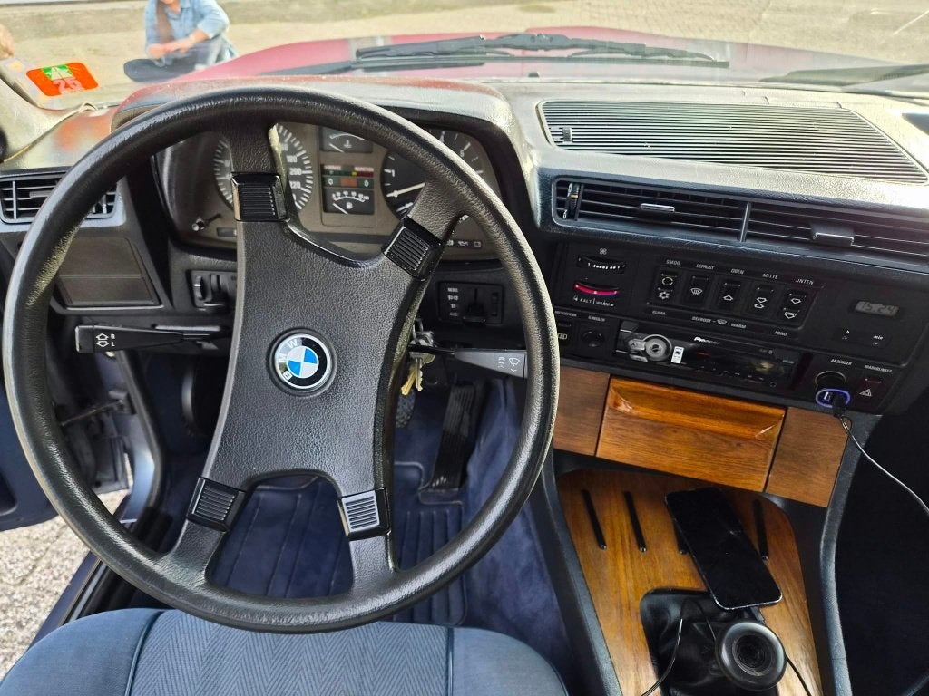 BMW 7-Serie 2.8 I 728 1983 Blauw, Auto's, Achterwielaandrijving, Particulier, 1600 kg, Sedan