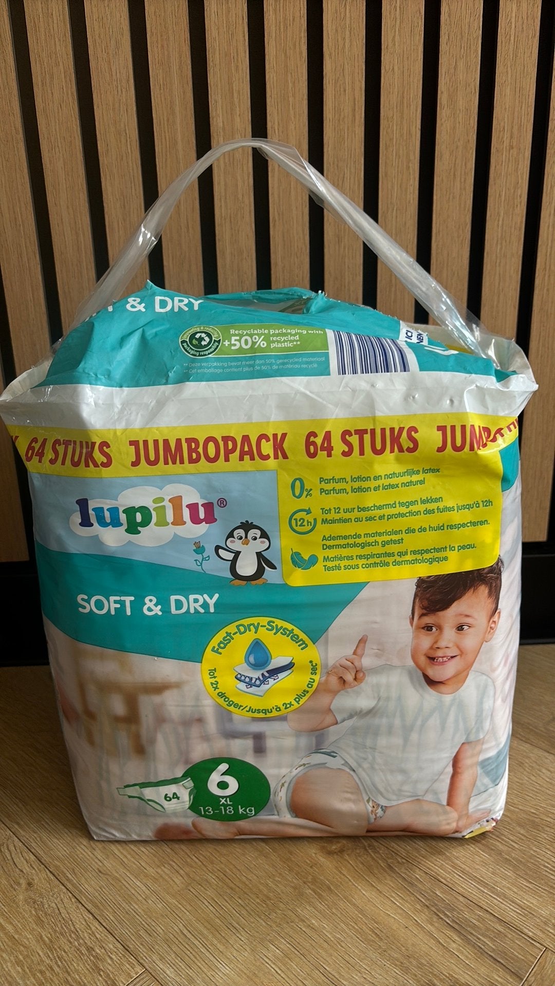 Baby luiers, Ophalen, Nieuw