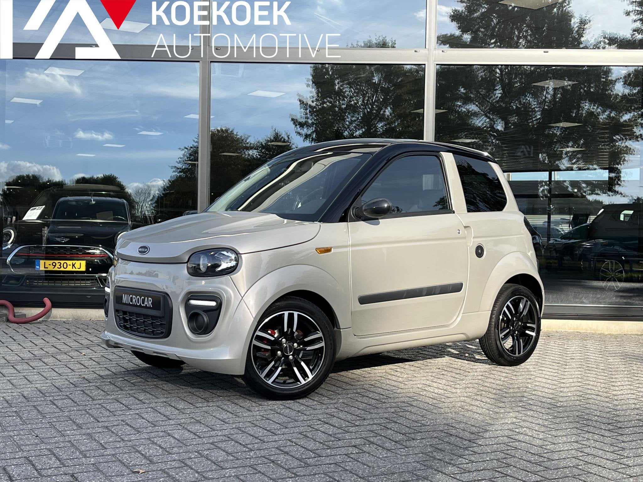 Microcar M.GO Dynamic DCI Nieuwstaat, Oostschans 76
4463 AM  Goes, NL, Info@urbanmobilitygroupbenelux.com, Urban Mobility Group Benelux