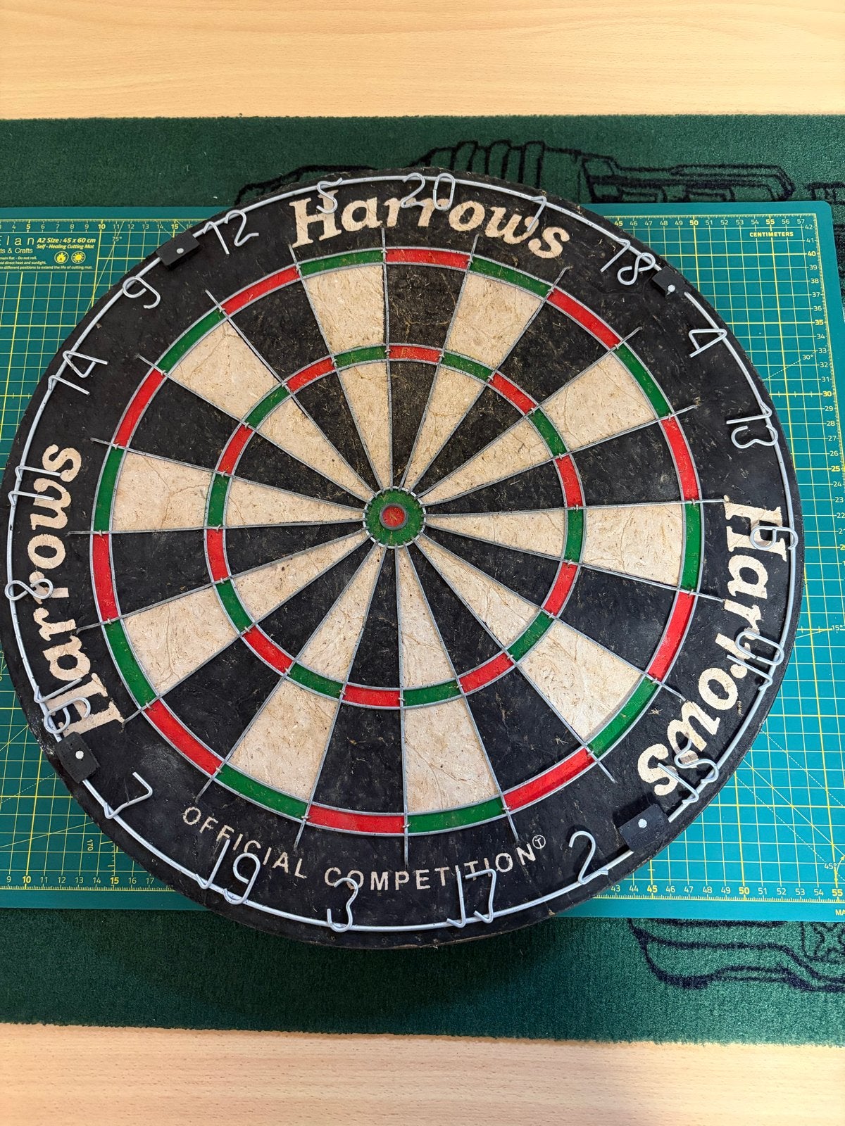 Harrows Official Competition Dartbord, Ophalen of Verzenden, Gebruikt, Dartbord
