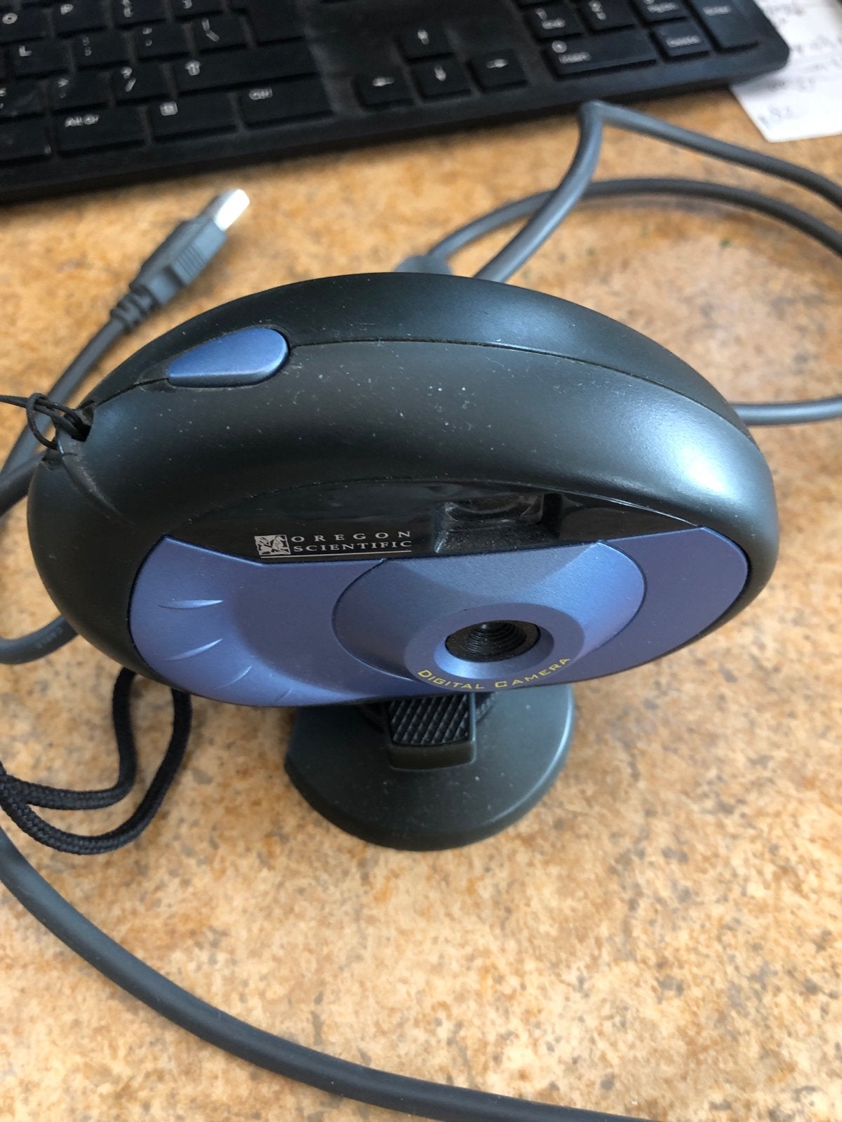 Oregon Scientific DS 3868 USB Webcam - Bedraad, Gebruikt, Ophalen of Verzenden, Windows, Monitorclip