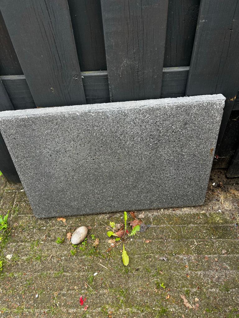 1Staptegel 60x40 beton, Tuin en Terras, Tegels en Klinkers, Ophalen, Nieuw, Minder dan 5 m², Beton