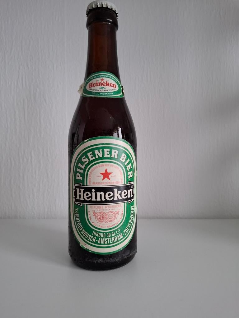 Ongeopend Heineken flesje uit 1987, Ophalen of Verzenden, Flesje(s), Heineken