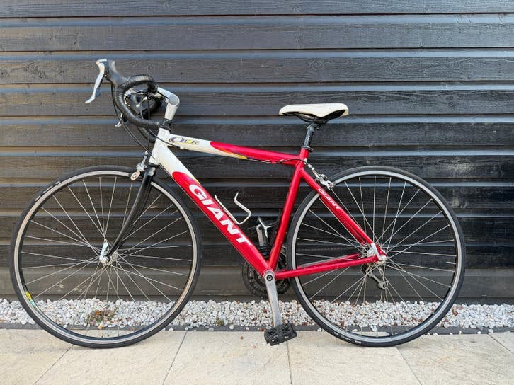 Giant OCR racefiets - Rood/Wit - Gebruikt, Ophalen, 28 inch, Gebruikt, Aluminium