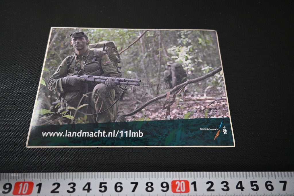 sticker Leger Koninklijke Landmacht LL840, Verzamelen, Stickers, Ophalen of Verzenden, Zo goed als nieuw
