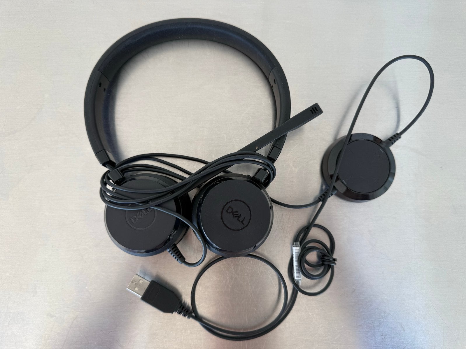Dell Sound by Jabra HSC016 Headset - Goede staat, Audio, Tv en Foto, Koptelefoons, Ophalen, Gebruikt, Over-ear, Jabra