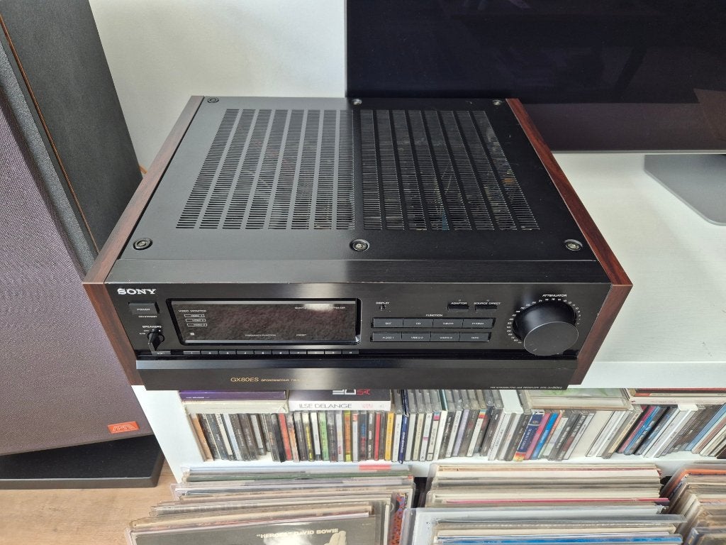 Sony STR-GX80ES receiver, Ophalen, Gebruikt, Sony, 120 watt of meer