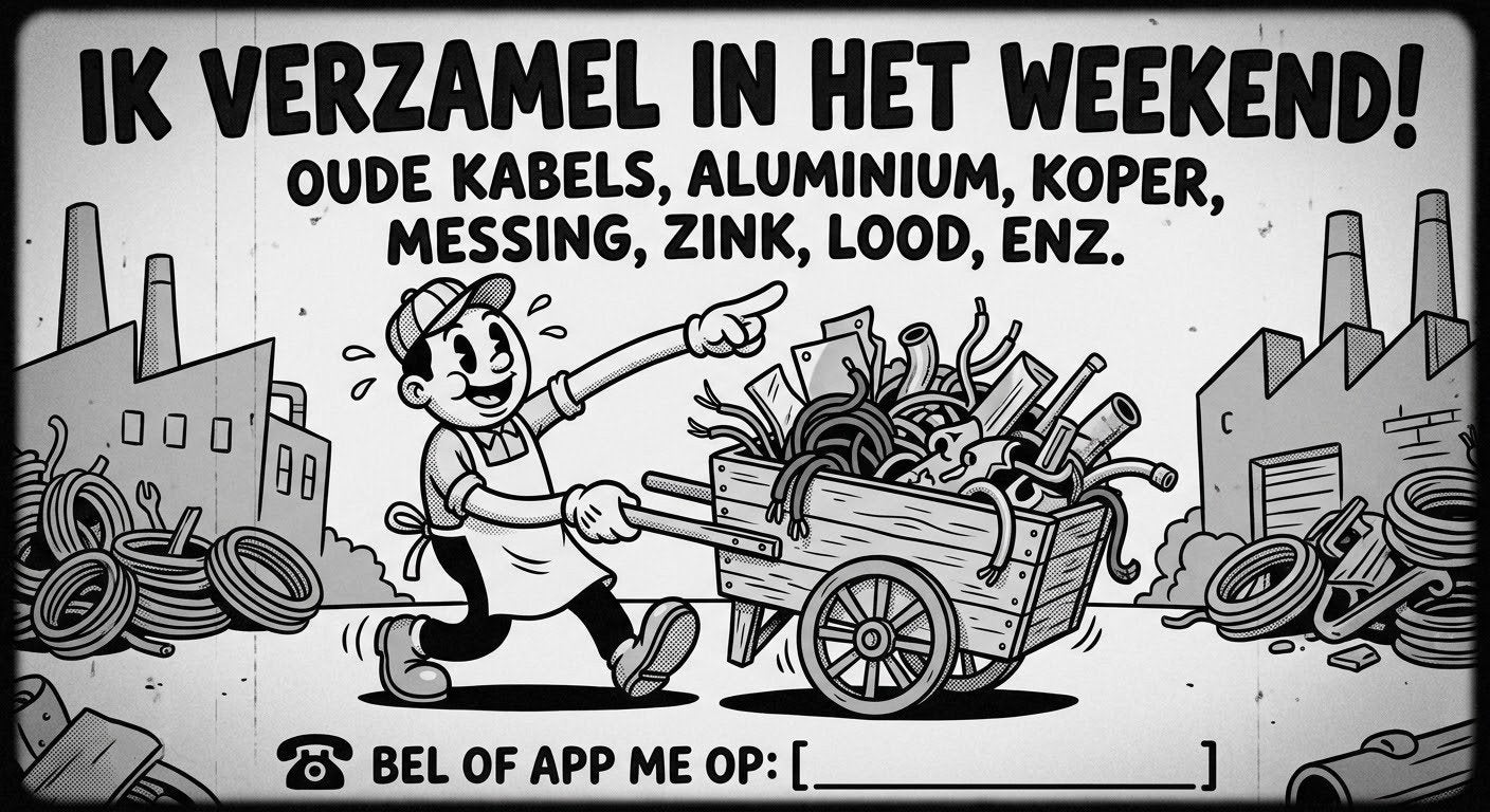 GRATIS METALEN OPHALEN IN HET WEEKEND, Ophalen, IJzer