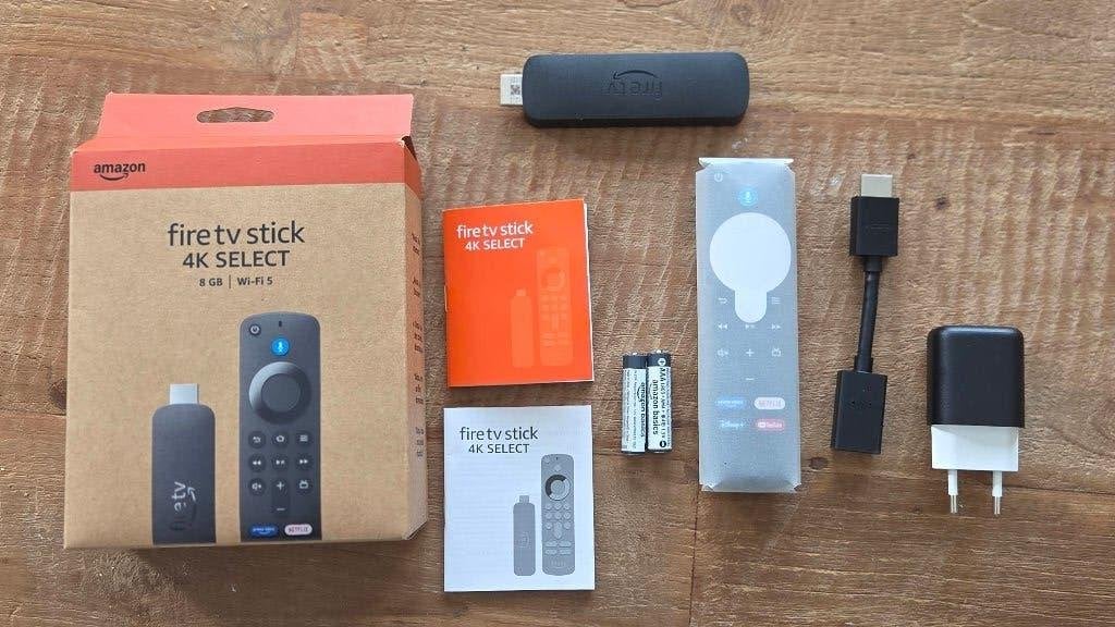 Amazon Fire Stick 4K Select, Ophalen of Verzenden, Nieuw, HDMI, Minder dan 500 GB