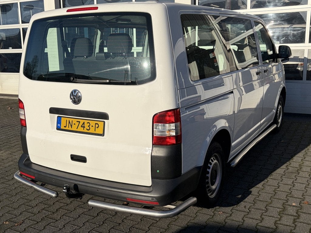 Volkswagen Transporter Kombi 2.0 TDI DSG Automaat L1H1 BTW e, Auto's, Volkswagen, Euro 5, Stof, Gebruikt, Zwart