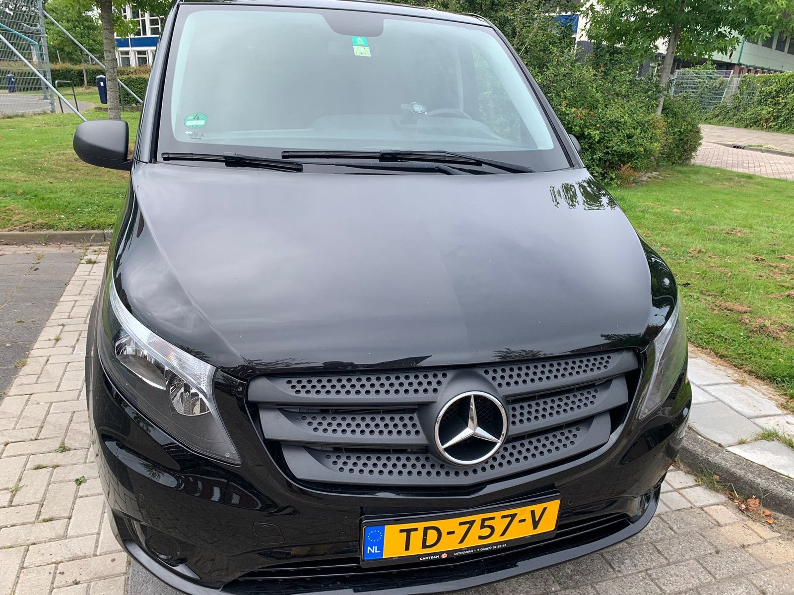 Mercedes-Benz Vito Tourer 114 Bluetec | 8-persoons Automaat, Auto's, 2000 kg, Zwart, Origineel Nederlands, Bedrijf