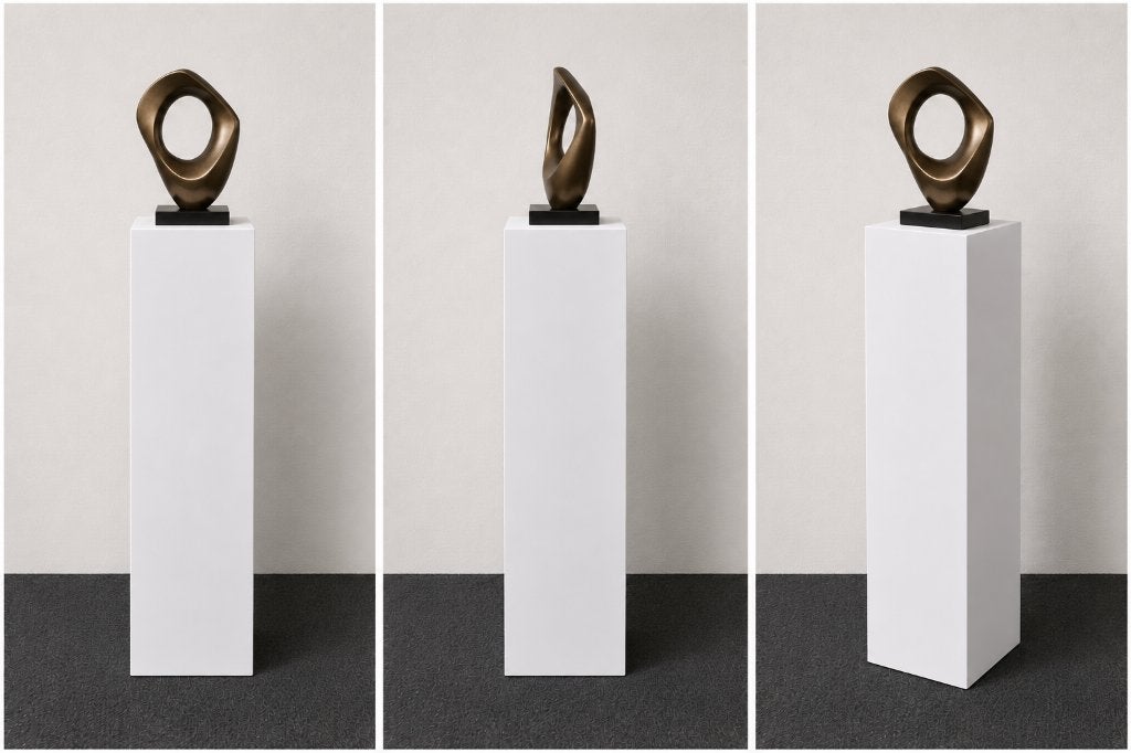MDF SOKKEL Naadloos | Luxe Design Zuil Pilaar 100x35x35 WIT, Ophalen of Verzenden, Nieuw