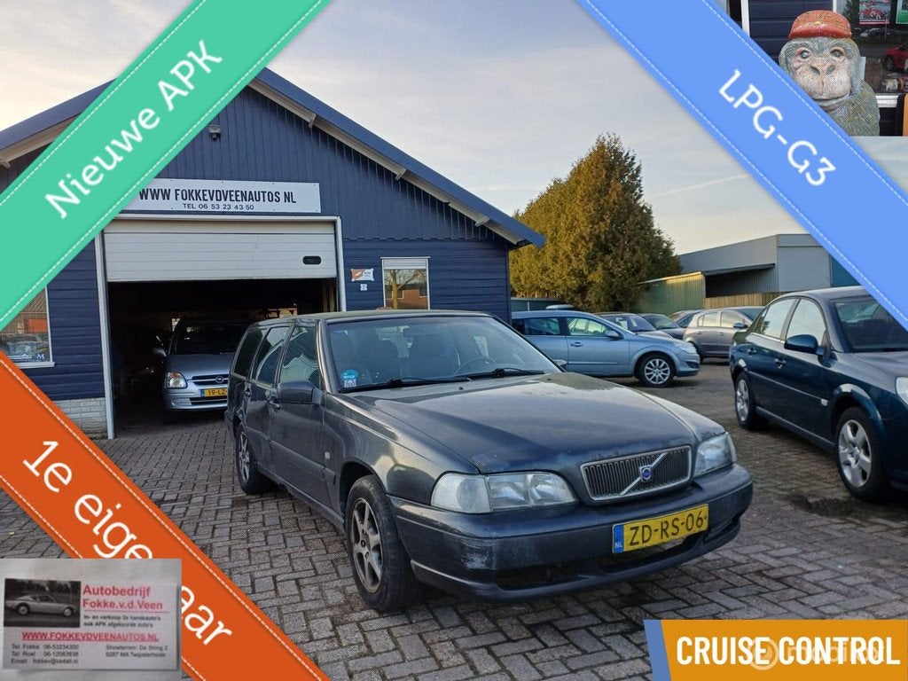 Volvo V70 2.5 Comfort-Line Garantie, alle inruil mogelijk, Auto's, Volvo, Gebruikt, 1600 kg, 500 kg, Te koop