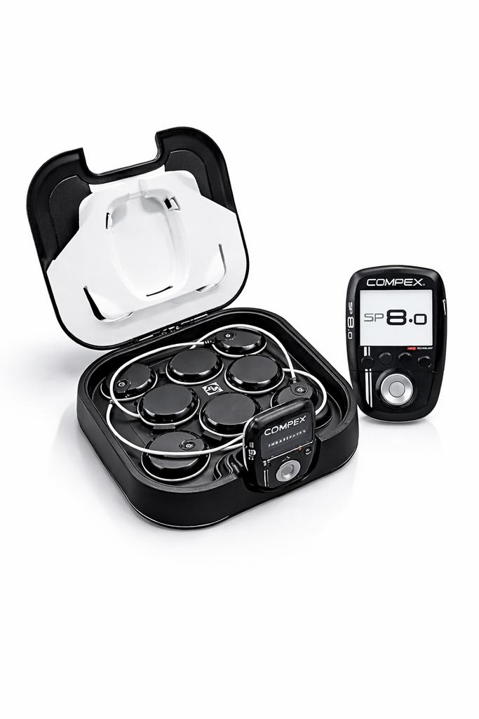 Compex SP 8.0 Te Huur– EMS spierstimulator revalidatie, Ophalen of Verzenden, Zo goed als nieuw, Benen, Overige typen