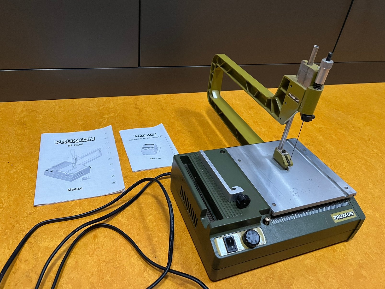 Proxxon elektrische decoupeerzaag DS 230/E, Ophalen, Gebruikt