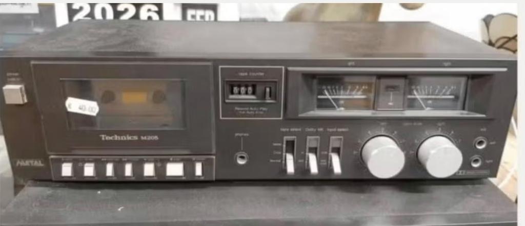cassettedeck Technics RS-M205 Stereo cassettedeck, ., ., ., Ophalen