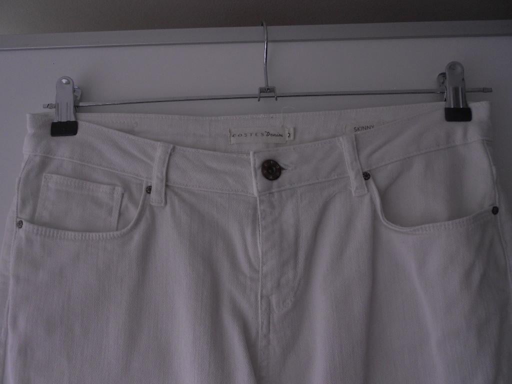 Witte jeans - Costes - 30/32, Wit, Ophalen of Verzenden, Zo goed als nieuw, W30 - W32 (confectie 38/40)