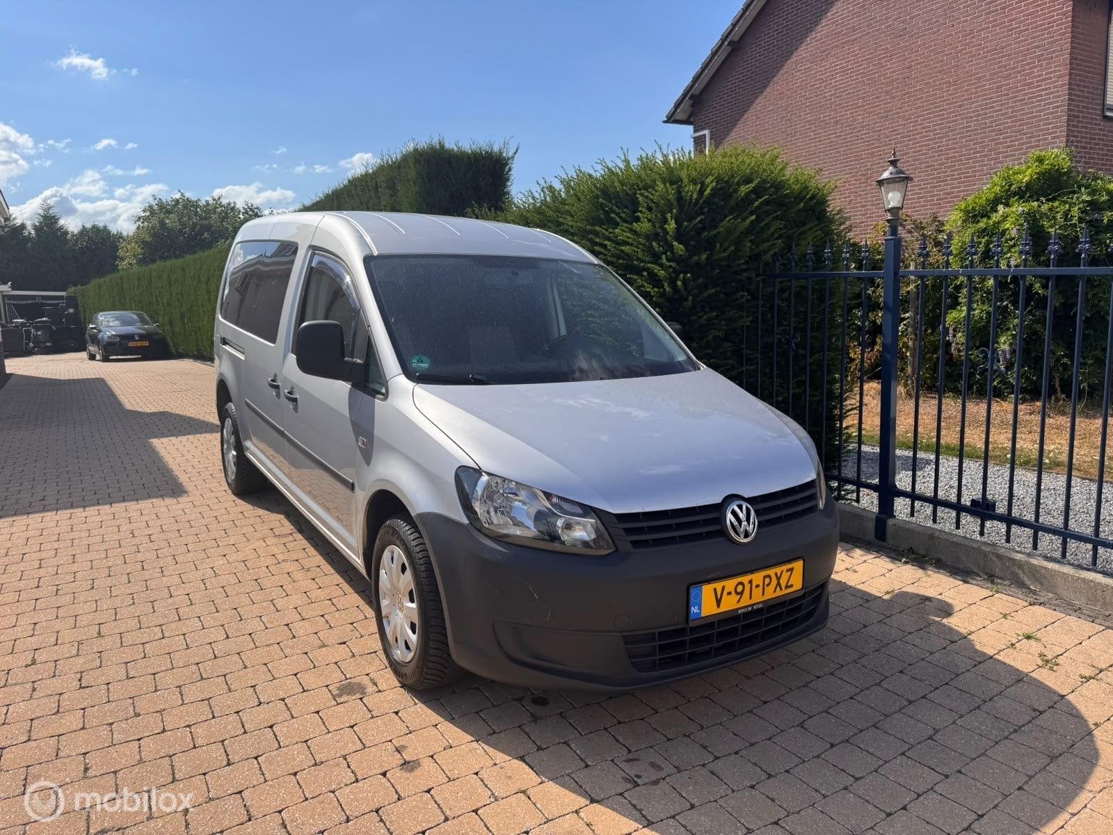 V.W Caddy Bestel 2.0 BENZINE Maxi MET 95.000 KM ZEER MOOI, Stof, Gebruikt, 4 cilinders, 1984 cc