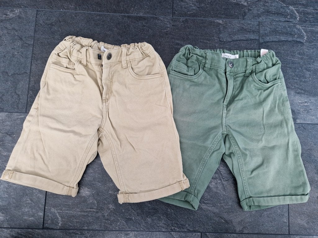 2 Name it Shorts maat 140, Kinderen en Baby's, Kinderkleding | Maat 140, Broek, Verzenden, Zo goed als nieuw, Jongen
