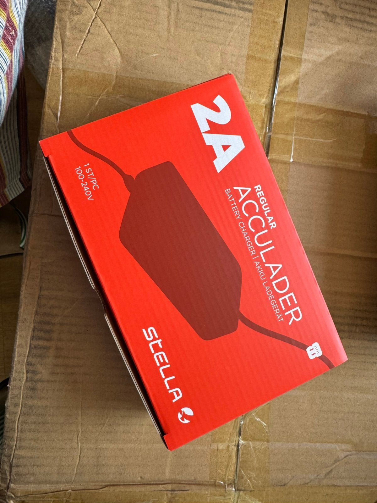 Nieuwe! Stella Accu Oplader, Ophalen, Nieuw