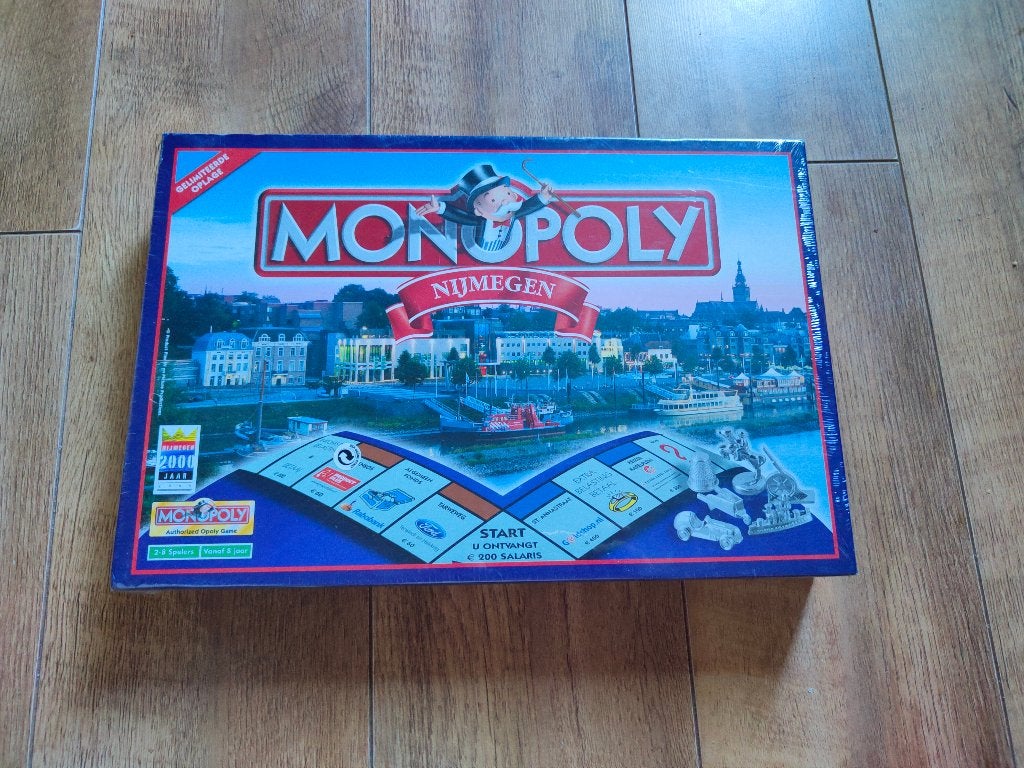 Monopoly Nijmegen in Seal, Hobby en Vrije tijd, Ophalen of Verzenden, Nieuw