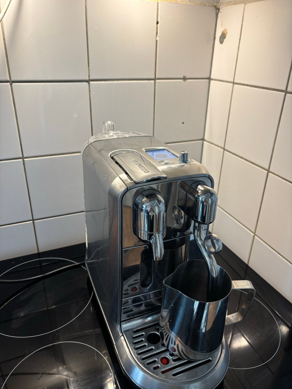 Nespresso creatista defect, Koffiemachine, Ophalen of Verzenden, Niet werkend, 2 tot 4 kopjes