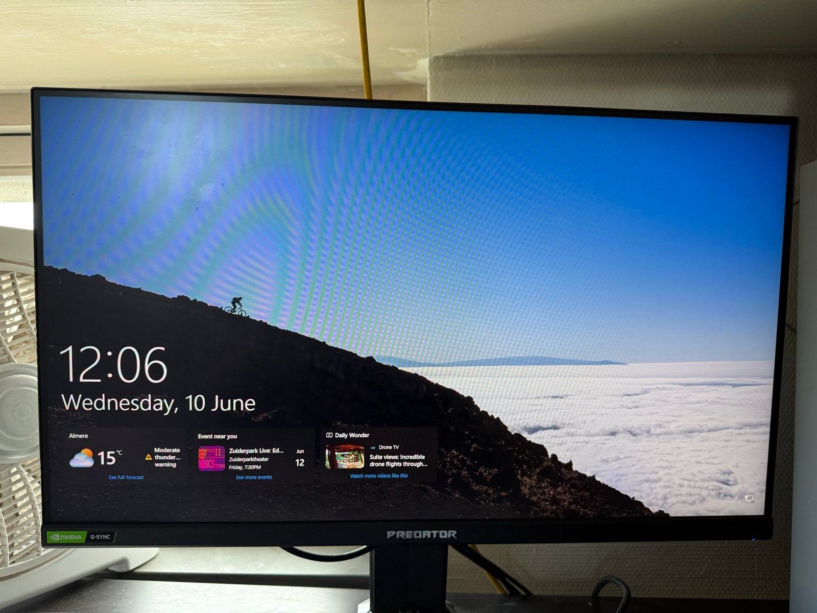 Acer Predator XB271HU Gaming Monitor, Computers en Software, Monitoren, 101 t/m 150 Hz, Zo goed als nieuw, HDMI, Ophalen
