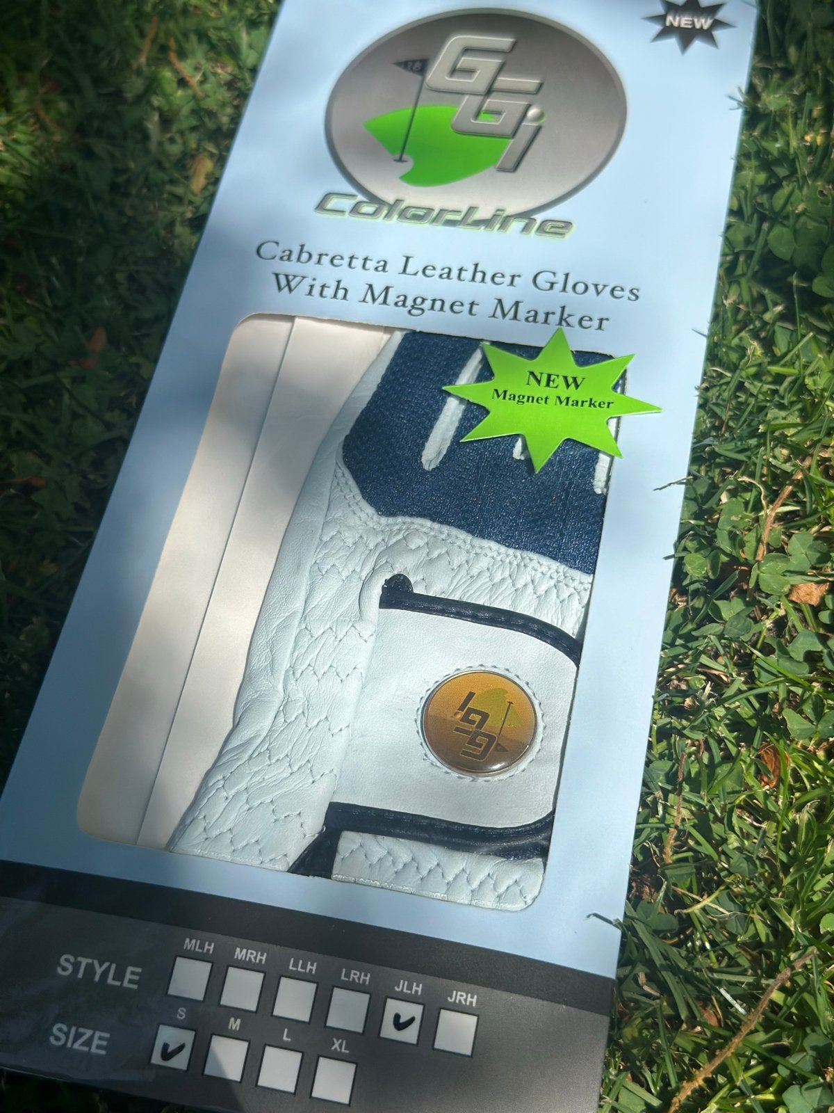 Nieuwe GGi ColorLine Golfhandschoen Cabretta Leer Maat S, Ophalen of Verzenden, Nieuw, Overige typen, Overige merken