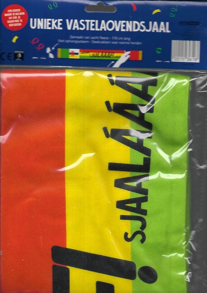 Vastelaovendsjaal !, Hobby en Vrije tijd, Feestartikelen, Ophalen of Verzenden, Nieuw, Versiering, Carnaval