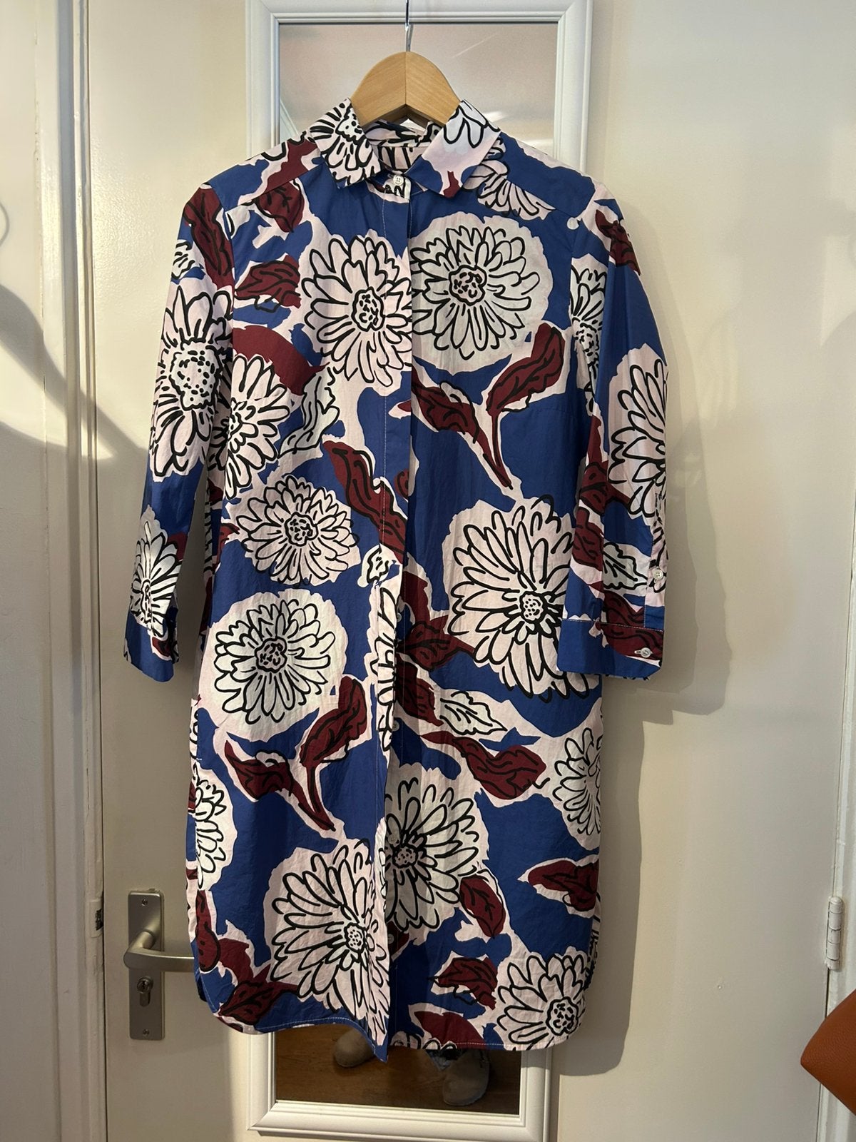 Weekend Max Mara zomerjurkje mt S, Maat 38/40 (M), Blauw, Max Mara, Max Mara